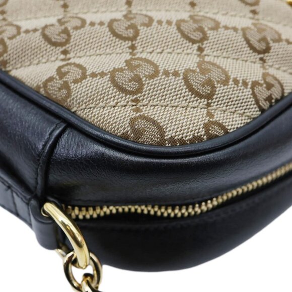 Gucci  Marmont Small Monogram Canvas Camera Crossbody Bag Beige 447632 - Picture 6 of 14